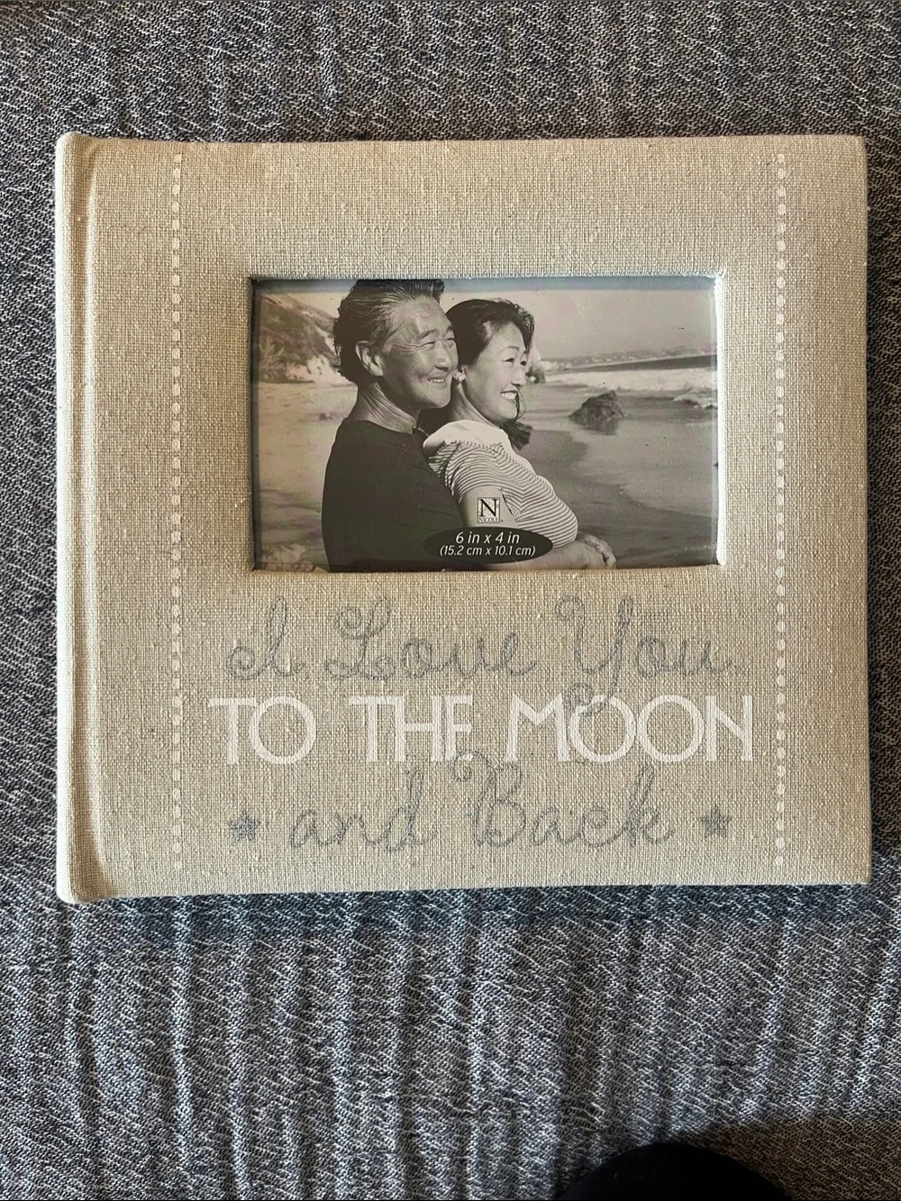 Nicole Cream 'To The Moon and Back' Photo Book set of 2 coordinating pieces